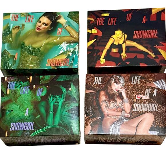 Taylor Swift The Life of a Showgirl Limited Release Deluxe CDs - Set of 4 - Picture 7 of 9